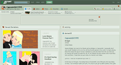 Desktop Screenshot of capcomgirl1995.deviantart.com