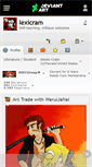 Mobile Screenshot of lexicram.deviantart.com