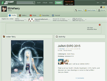 Tablet Screenshot of eeriefaery.deviantart.com