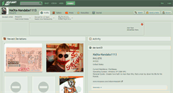 Desktop Screenshot of na0ta-nandaba1113.deviantart.com
