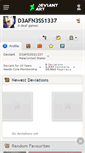 Mobile Screenshot of d3afn3ss1337.deviantart.com