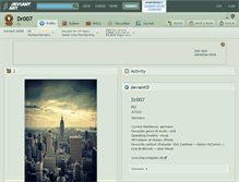 Tablet Screenshot of dr007.deviantart.com