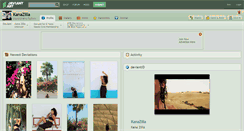 Desktop Screenshot of kanazilla.deviantart.com