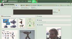 Desktop Screenshot of alexanderkubalsky.deviantart.com