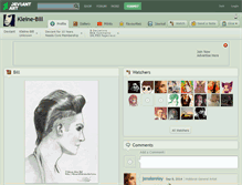 Tablet Screenshot of kleine-bill.deviantart.com