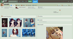 Desktop Screenshot of anima89.deviantart.com
