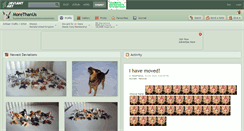 Desktop Screenshot of morethanus.deviantart.com