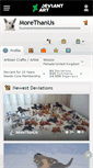 Mobile Screenshot of morethanus.deviantart.com