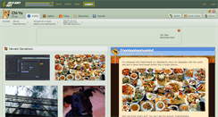 Desktop Screenshot of chi-yu.deviantart.com