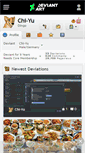 Mobile Screenshot of chi-yu.deviantart.com