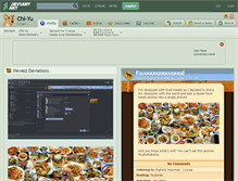 Tablet Screenshot of chi-yu.deviantart.com