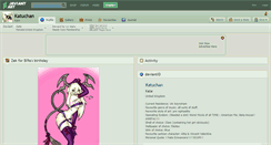 Desktop Screenshot of katuchan.deviantart.com