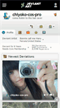 Mobile Screenshot of chiyoko-cos-pro.deviantart.com