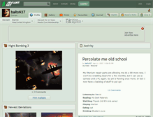 Tablet Screenshot of baron37.deviantart.com