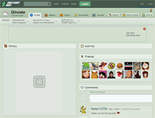 Tablet Screenshot of ekholate.deviantart.com