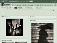 Tablet Screenshot of etchepare.deviantart.com