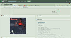 Desktop Screenshot of micasilverwind.deviantart.com