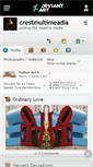 Mobile Screenshot of crestmultimeadia.deviantart.com