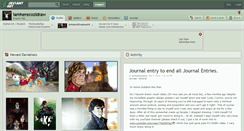 Desktop Screenshot of iamherecozidraw.deviantart.com