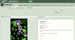 Desktop Screenshot of invader-kinko.deviantart.com