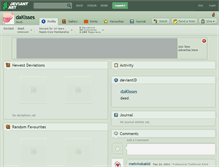 Tablet Screenshot of dakisses.deviantart.com