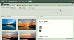 Desktop Screenshot of melisalex.deviantart.com