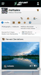Mobile Screenshot of melisalex.deviantart.com