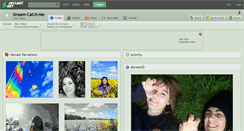 Desktop Screenshot of dream-catch-me.deviantart.com