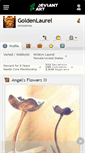 Mobile Screenshot of goldenlaurel.deviantart.com