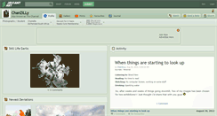 Desktop Screenshot of chanzilly.deviantart.com