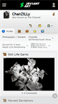 Mobile Screenshot of chanzilly.deviantart.com