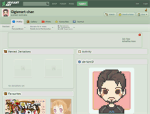 Tablet Screenshot of gigismart-chan.deviantart.com