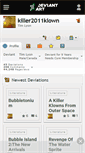 Mobile Screenshot of killer2011klown.deviantart.com