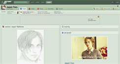 Desktop Screenshot of jasper-fans.deviantart.com