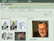 Tablet Screenshot of marcioabreu7.deviantart.com