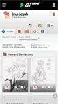 Mobile Screenshot of inu-sessh.deviantart.com