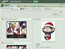Tablet Screenshot of ppshex.deviantart.com