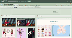 Desktop Screenshot of kenra-motsunay.deviantart.com