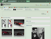 Tablet Screenshot of garethjstokes.deviantart.com