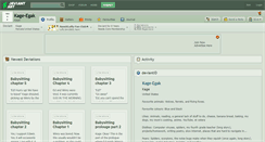 Desktop Screenshot of kage-egak.deviantart.com