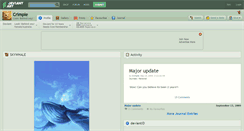 Desktop Screenshot of crimple.deviantart.com