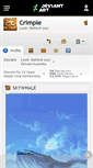 Mobile Screenshot of crimple.deviantart.com