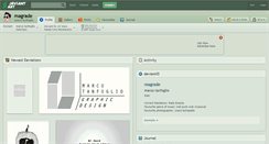 Desktop Screenshot of magrade.deviantart.com