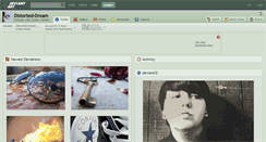 Desktop Screenshot of distorted-dream.deviantart.com