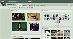 Desktop Screenshot of evanescencers.deviantart.com