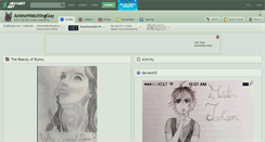 Desktop Screenshot of animewatchingguy.deviantart.com