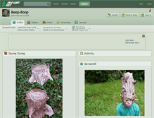 Tablet Screenshot of beep-boop.deviantart.com