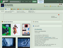 Tablet Screenshot of dr-elosmisho.deviantart.com