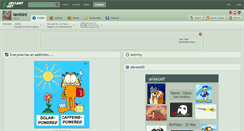 Desktop Screenshot of lambini.deviantart.com