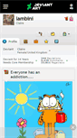 Mobile Screenshot of lambini.deviantart.com